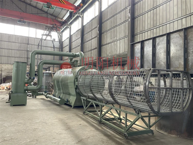 Moderate Price Self Ignition Charcoal Wood Making Furnace Bamboo Charcoal Carbonization Oven