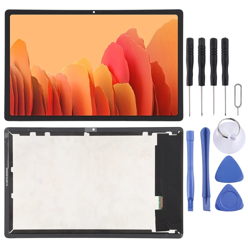 Full Lcd Display Digitizer Touch Screen Assembly With Tools For Samsung  Galaxy Tab A7 10.4 (2020) T500 Replacement, Lcd Screen Digitizer Assembly