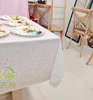 Rose gold dot tablecloth 1 piece