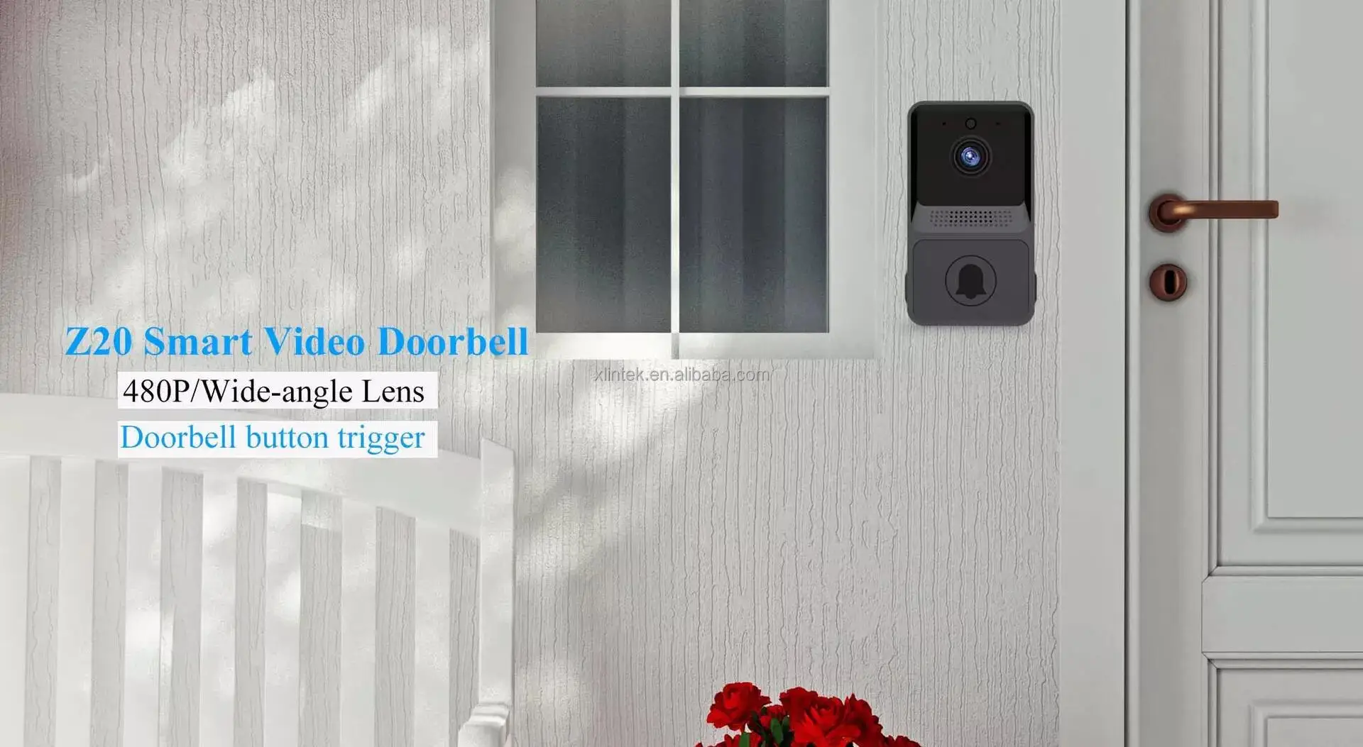 Aiwit 480p Mini Video Doorbell Smart Cloud Storage Wireless Wifi