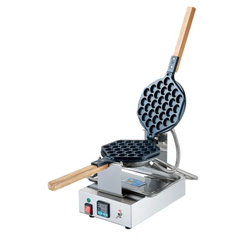 ワッフル機 Low MOQ Non-Stick Rotating Bubble Waffle Maker - Electric Cone