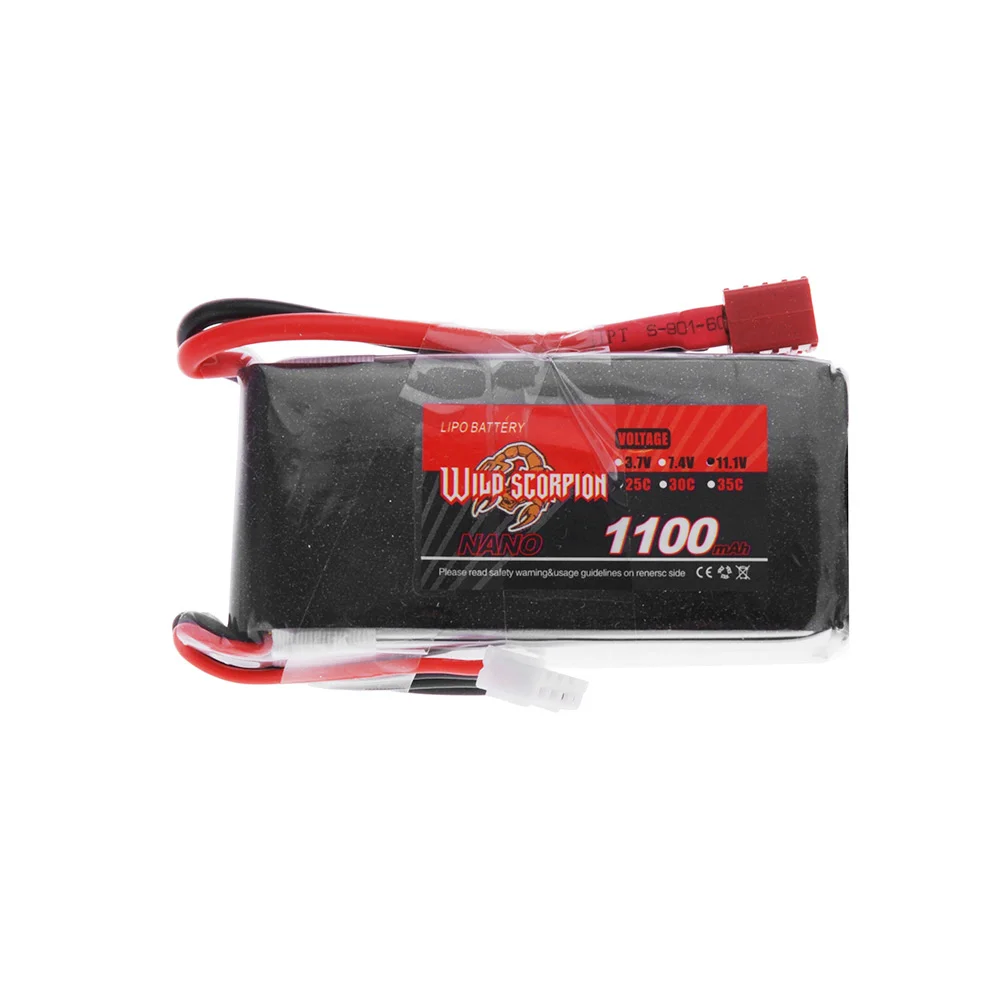 Quadrotor Helicopter Car Boat Tank 7.4v-22.2v Lipo Battery Packs 11.1V 1100mAh