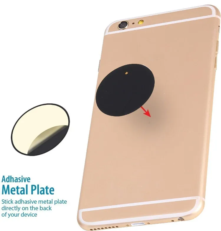 Регулируемый Поворотный магнитный автомобильный держатель для телефона магнитное крепление на вентиляционное отверстие для Samsung iPhone