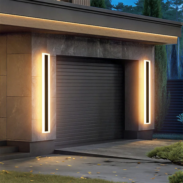 Modern Simple LED Wall Linear Light Living Modern Room Wall Lamp Long Wall Lamp Lights Bedside Bedroom Lighting Indoor