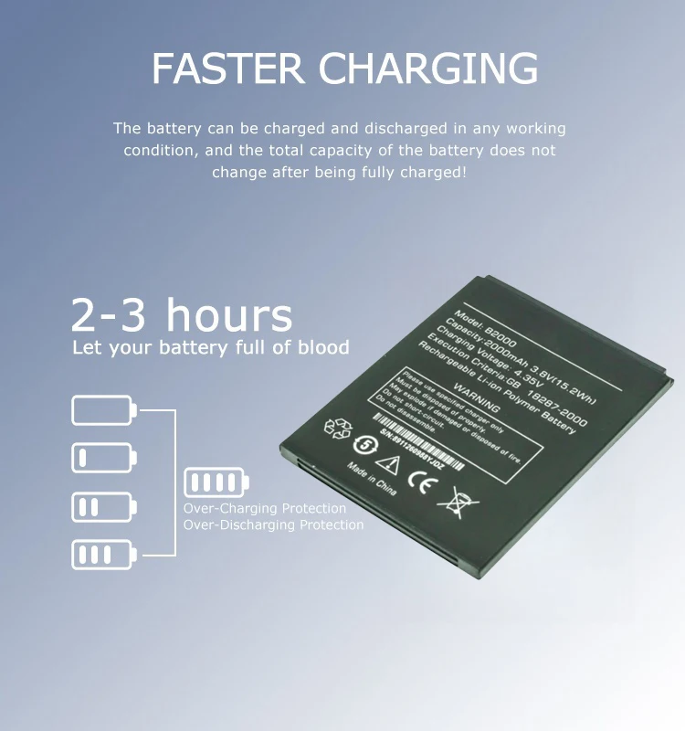 For Highscreen Spider B2000 Omega Prime Battery - Buy B2000 Battery for ...