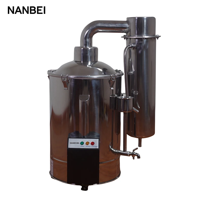 Auto-Control Electric Water Distiller Distilling Machine Distill Water 220V  5L/H