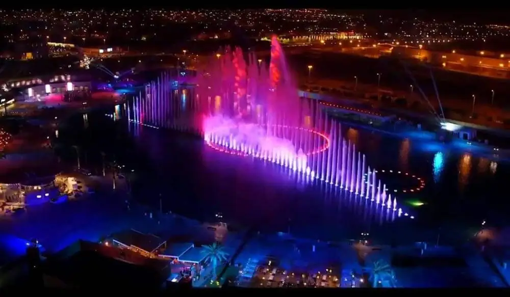 Multimedia Controlled  Water Fountain Water Features Pool Musical Dancing Fountain Show Outdoor