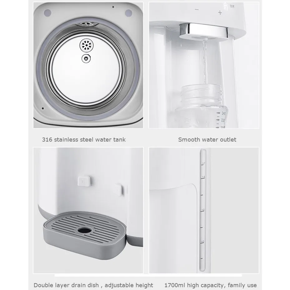 Formula Multifunction Milk Powder Mixer Maker Formula Dispenser Automatic Accurate Temperature Milk Machine with Fan Cooling