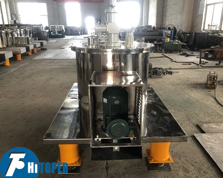 PGZ800 Scraper Bottom Automatic Discharge Centrifuge Separator Export to Croatia
