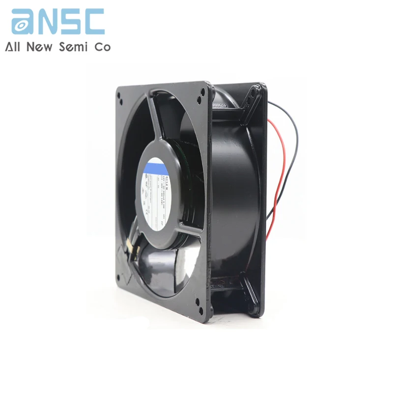 Original Axial fan 5114N 24V 9.5W 135*135*38MM High temperature fan