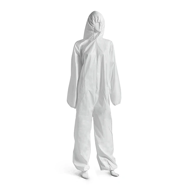 Personal Protection Safety Work Wear Disposable Nonwoven SF Coverall Cheap