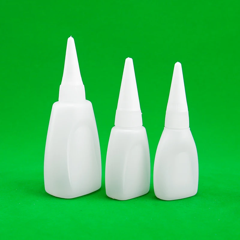 3ml 3.5ml 5ml 6ml 10ml 15ml 20ml 30ml 50ml Plastic Glue Bottle Durable and Convenient Use