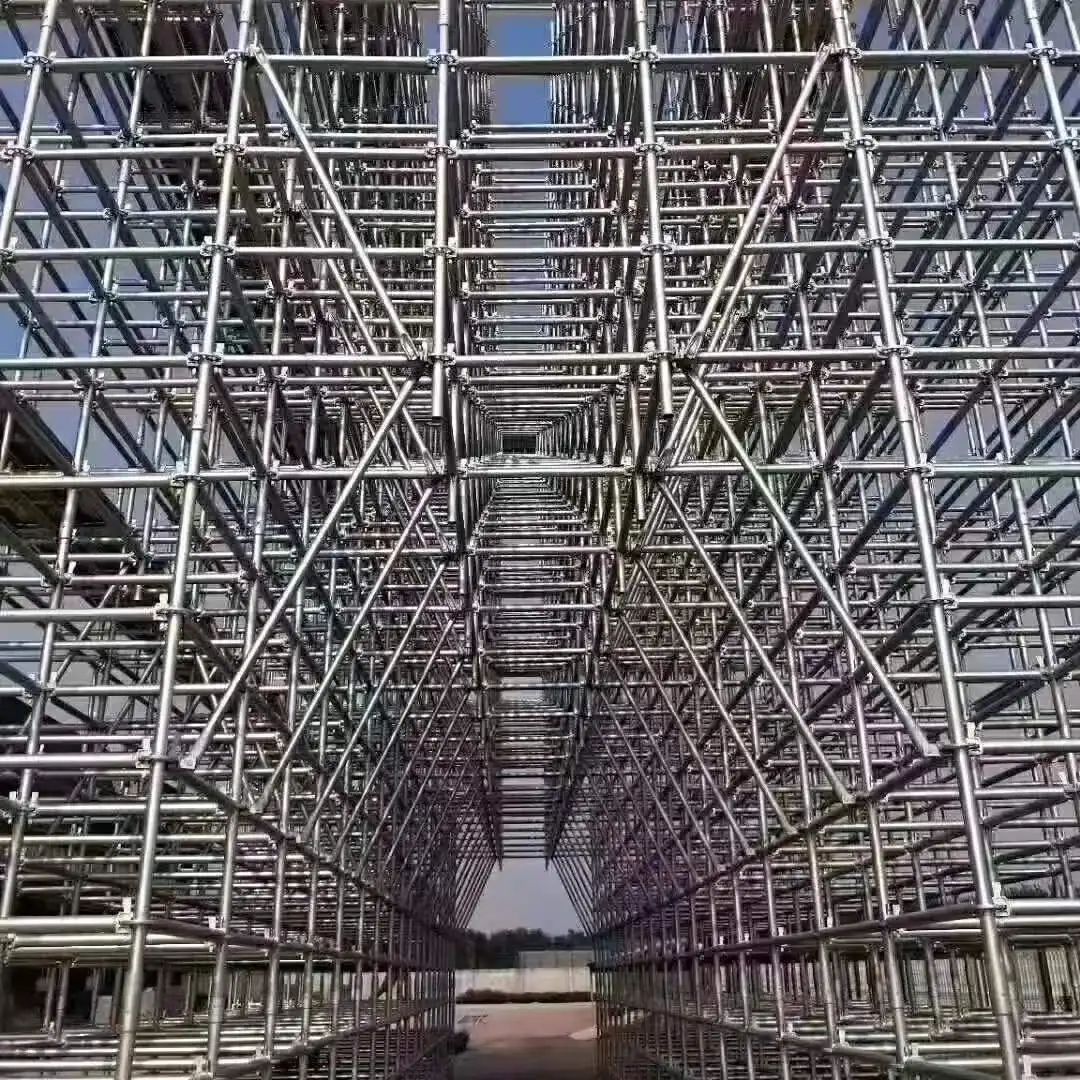 European Standard Ringlock Scaffolding Building Steel Oem Service ...