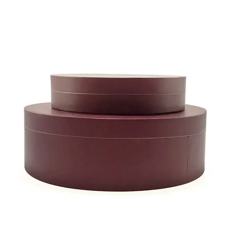 Custom Printing Round Wig Cardboard Hat Box Packaging  Hats Offset Printing Premium Wig Packaging Box