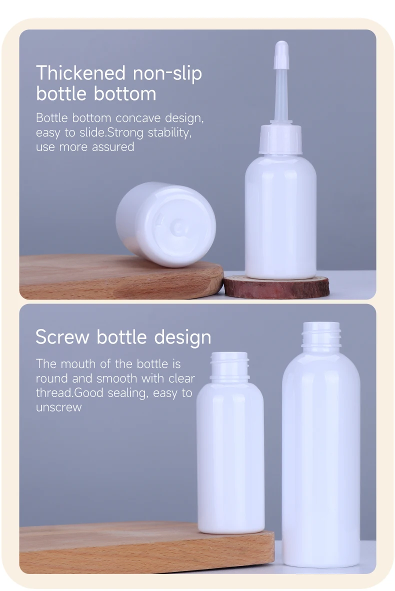 Round Eye Wash Cleaning Care Soft Plastic Bottles Empty Drop Bottle with Convenient Design manufacture