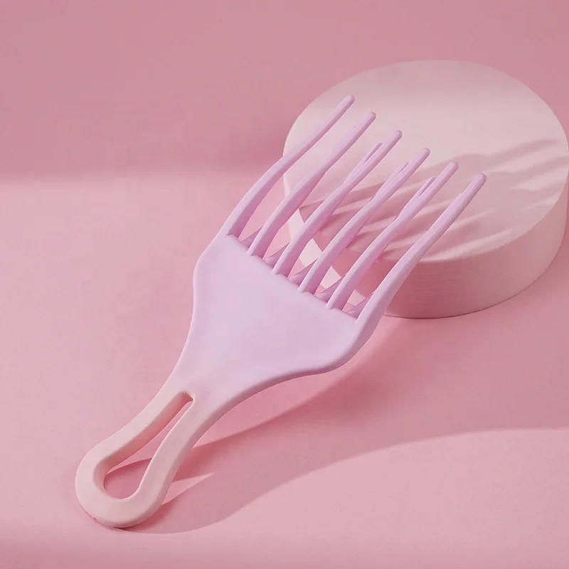 Высококачественная пластиковая афро-расческа для волос