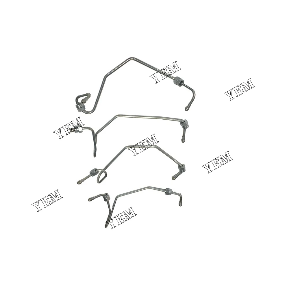 High Pressure Fuel Pipes Fit for Isuzu C240 Excavator Diesel Engine
