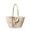 Écharpe beige à pois