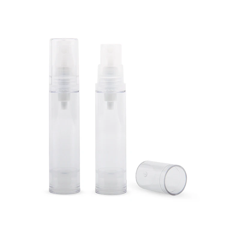 A05 Luxury 5ml 10ml 12ml 15ml Refillable Eco-friendly Airless Pump Bottle Cosmetic Package Container Bottle