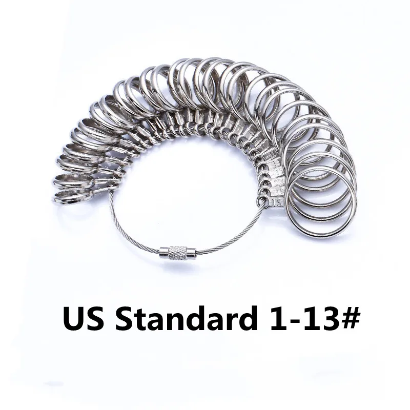 Alloy Ring Measuring Ring Finger Size Measurement Code Number Jewelry