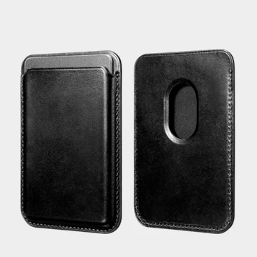 New Design Customized Credit Card Holder Business Wallet Brown Case Pocket Travel Fashion Gift for Vintage Leather Card Bag