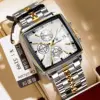 866 Two-tone White Steel Strap Model