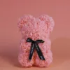 Royal Blue Rose Bear