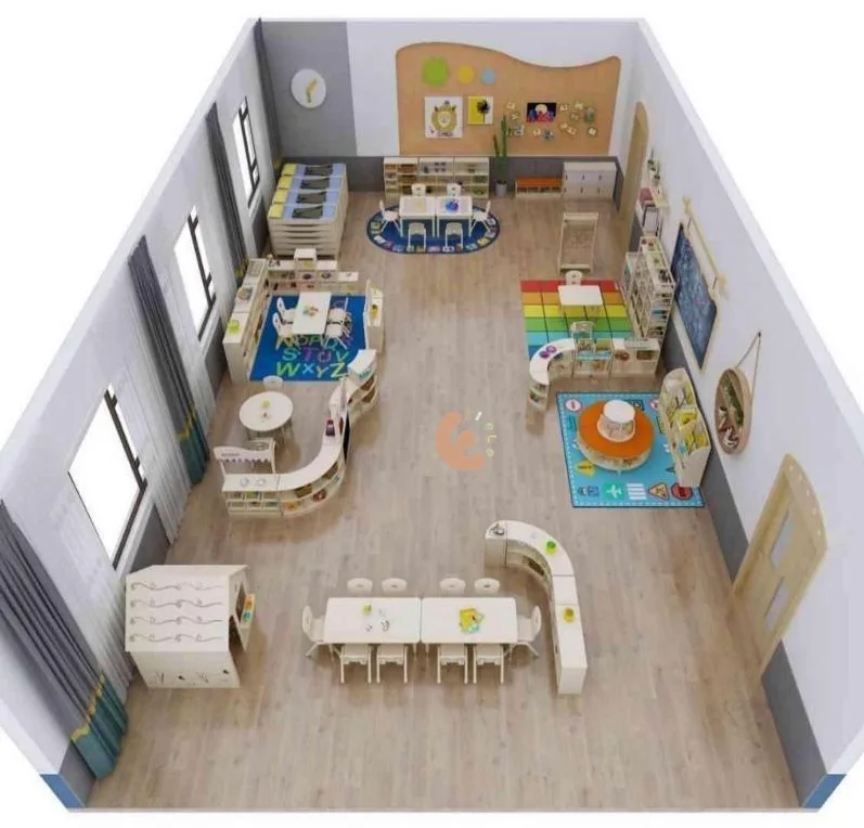 Eibele Preschool Daycare Classroom Design Montessori Kindergarten Wood ...