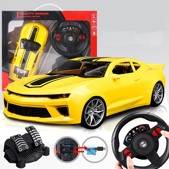 Led Light 1/16 Simulation Racing Rc Sport Car Toys Gravity Induction Drift Rc Car Remote Control Cars With Pedals