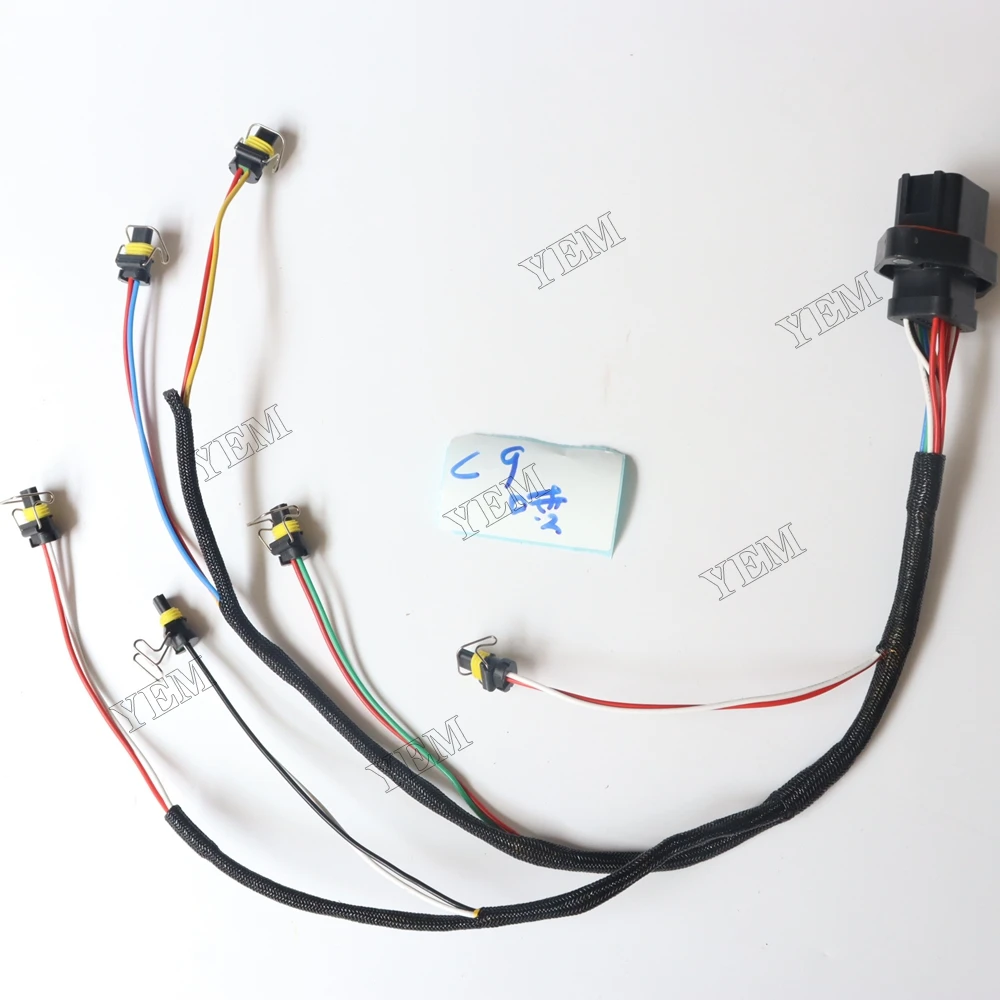 Injector Wiring Harness for Caterpillar C9 Heavy Equipment Engine Parts 2