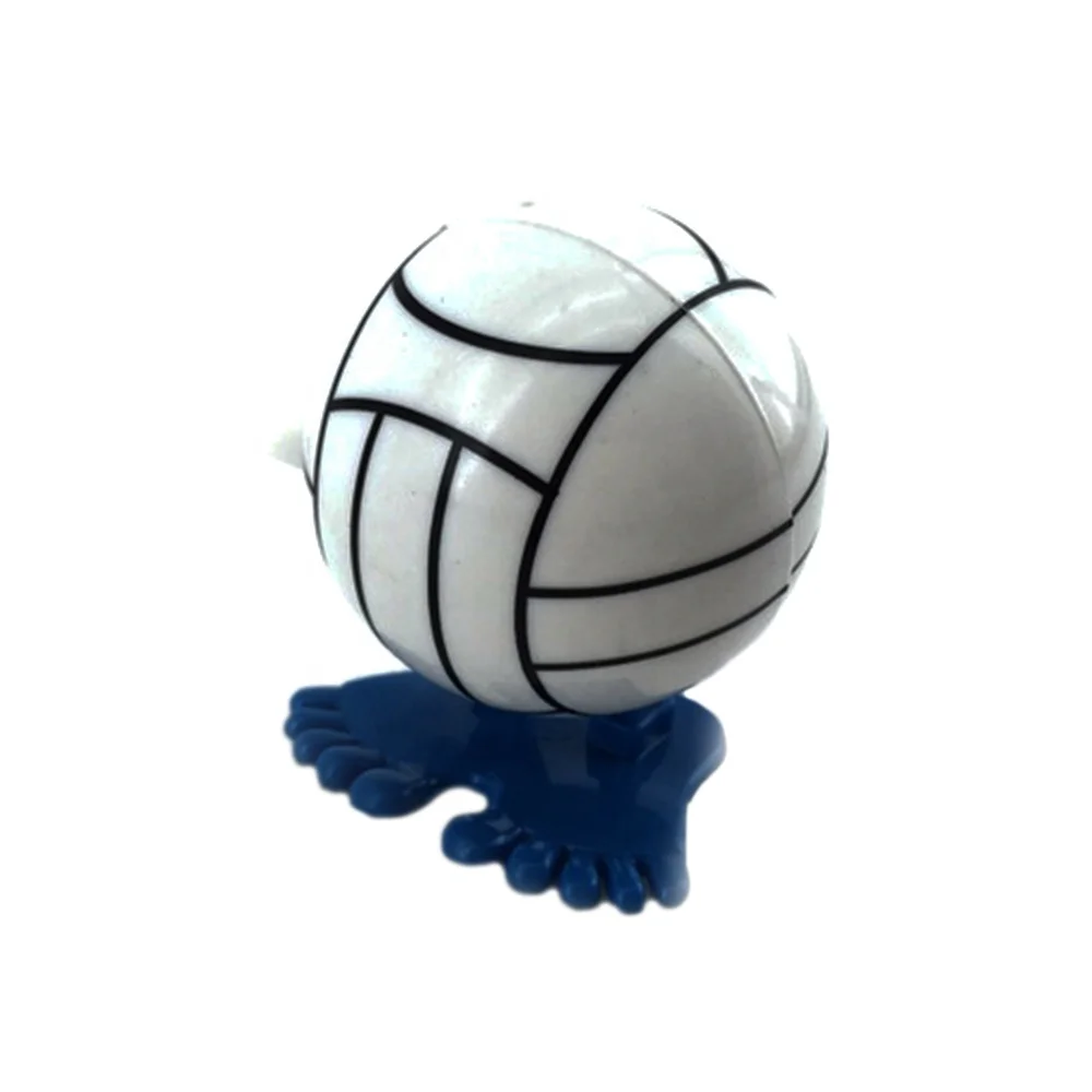 Children educational plastic volleyball kid favorite gifts wind up mechanism for toys