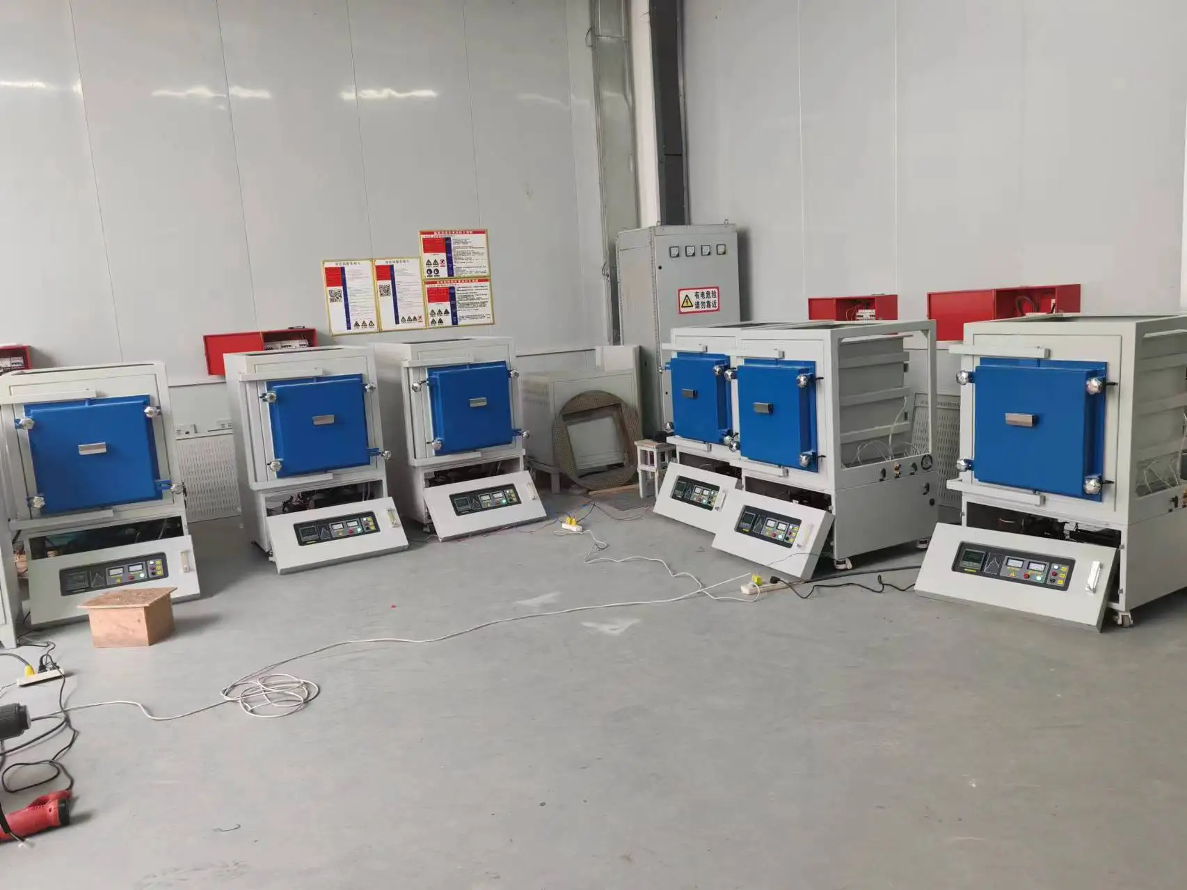 Lab Box Oven 1200c Hydrogen H2 Kiln Atmosphere Furnace With Explosion