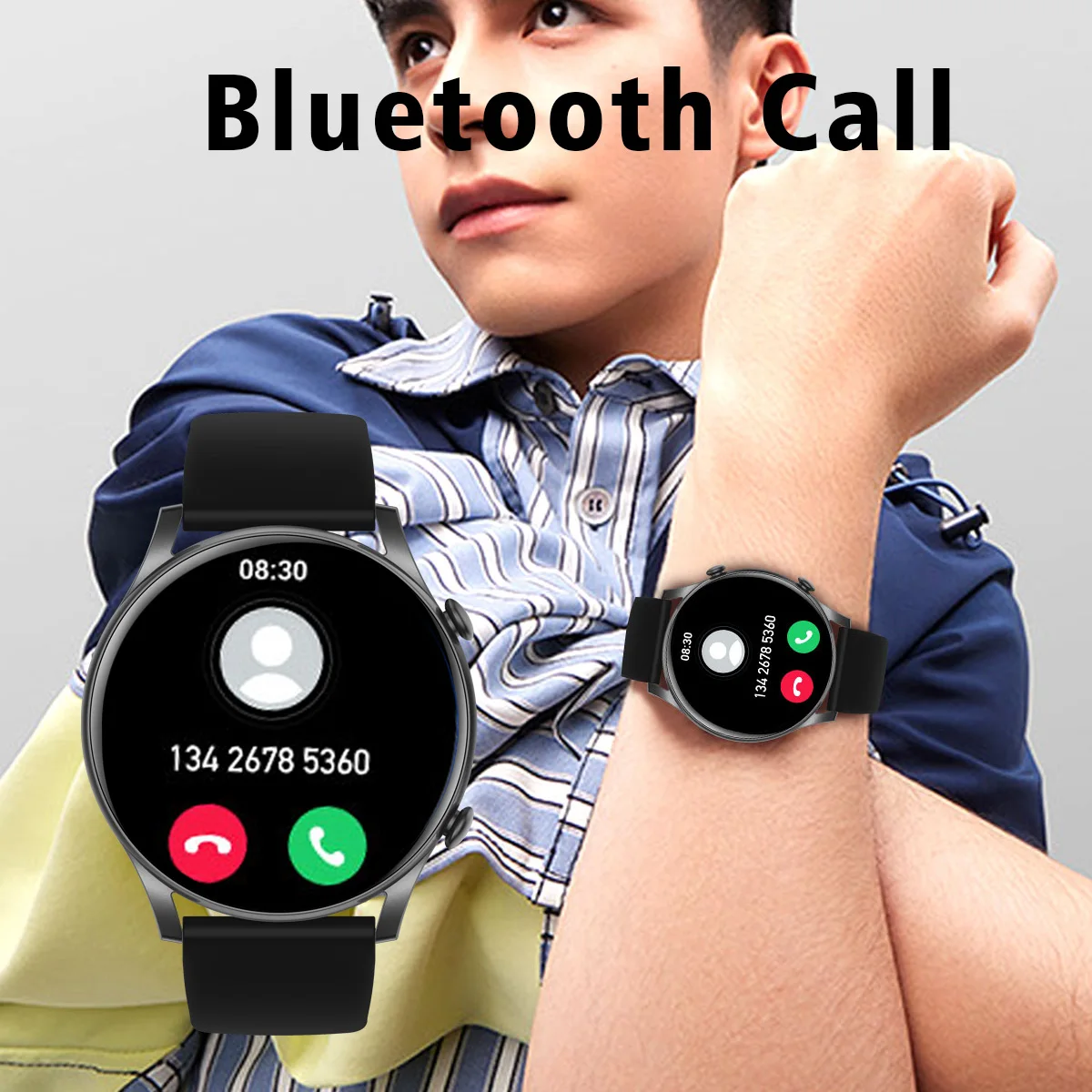 SENBONO L52PRO Amoledスマートウォッチ大画面1.43 