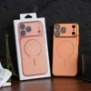 Funda Magnética Naranja para iPhone