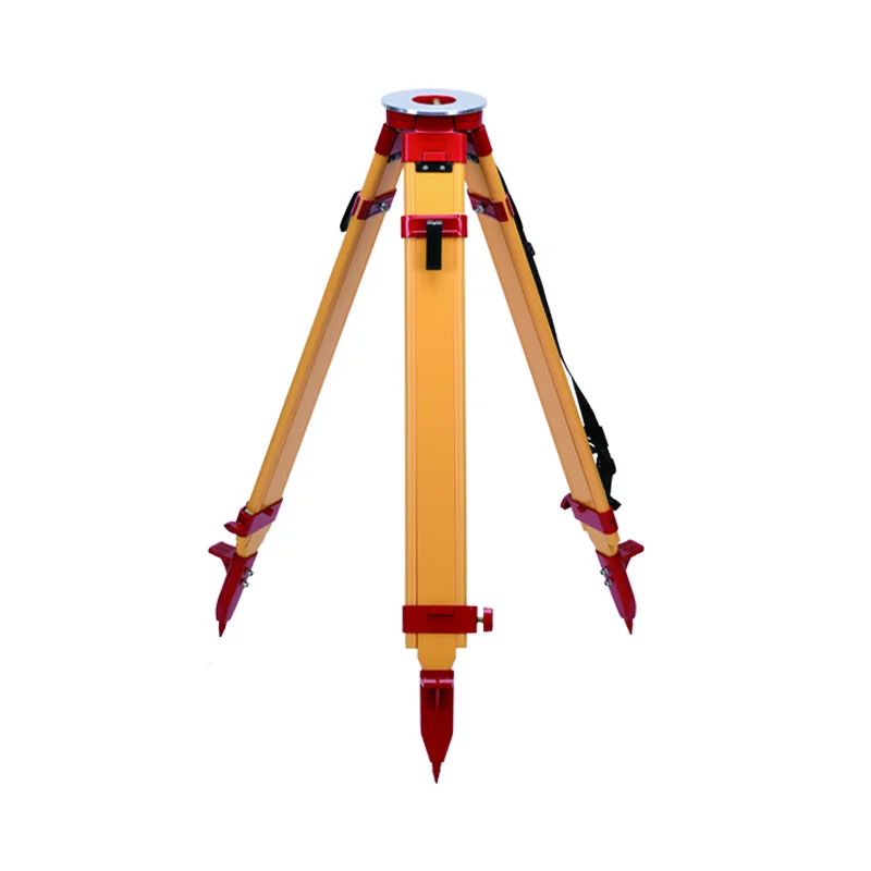 Wooden Tripod Factory Price Test Instruments Accessories Tripod Survey Equipment Optical Level Total Station Tripod