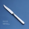 silver steak knife