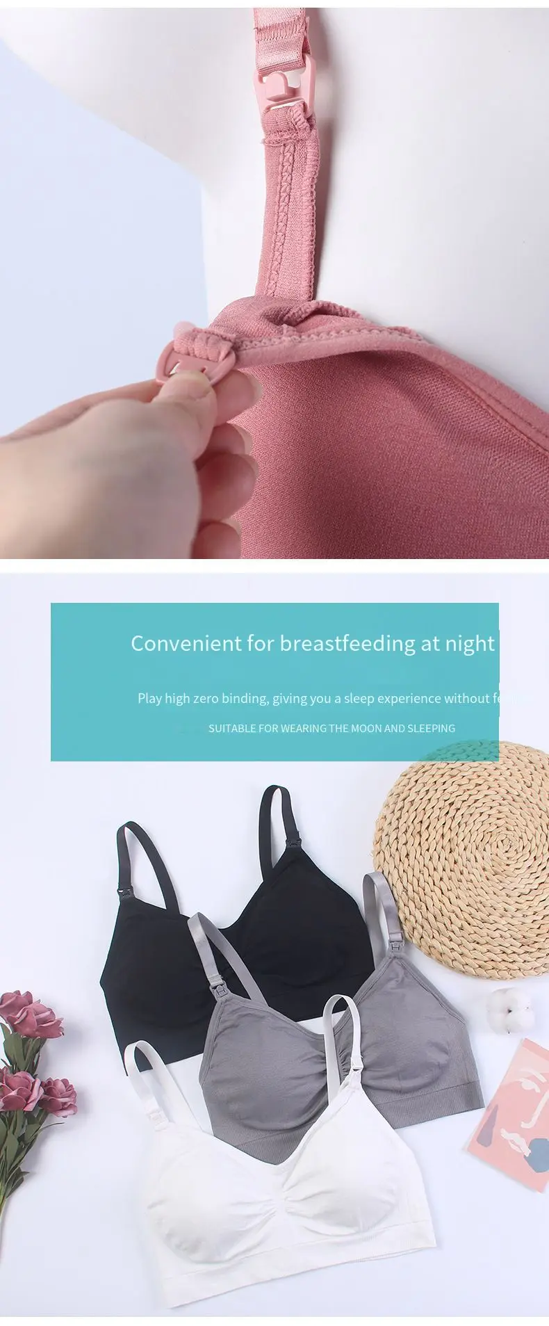 Womens High Quality Wirefree Breastfeeding Underwear Nursing Bra For Big Breast Buy Nursing