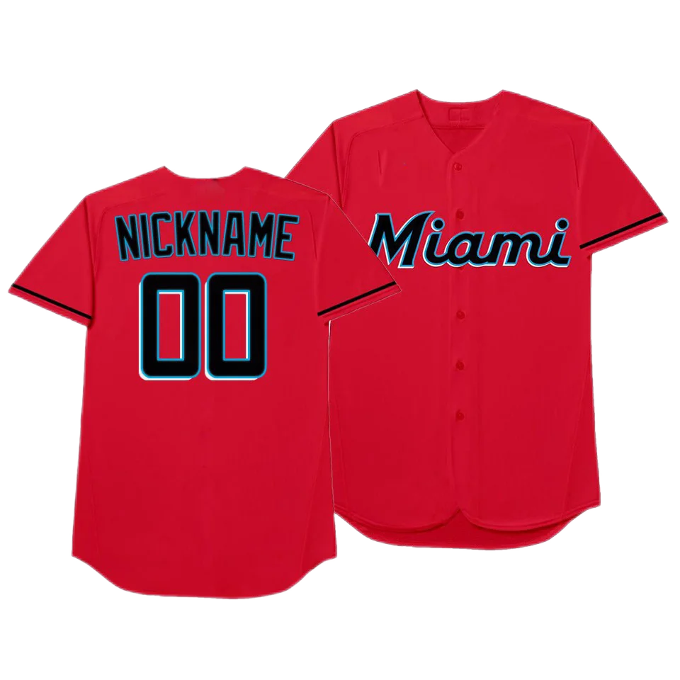 Men's Miami Marlins Sandy Alcantara Majestic White Name & Number T-Shirt