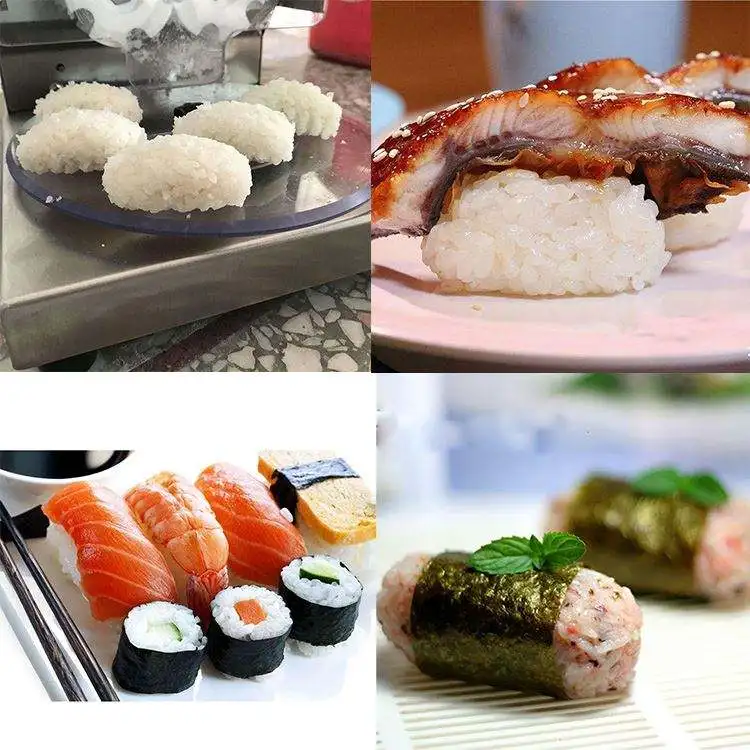 Robot Industrial Roller Sushi Rice Ball Rounding Making Machine ...