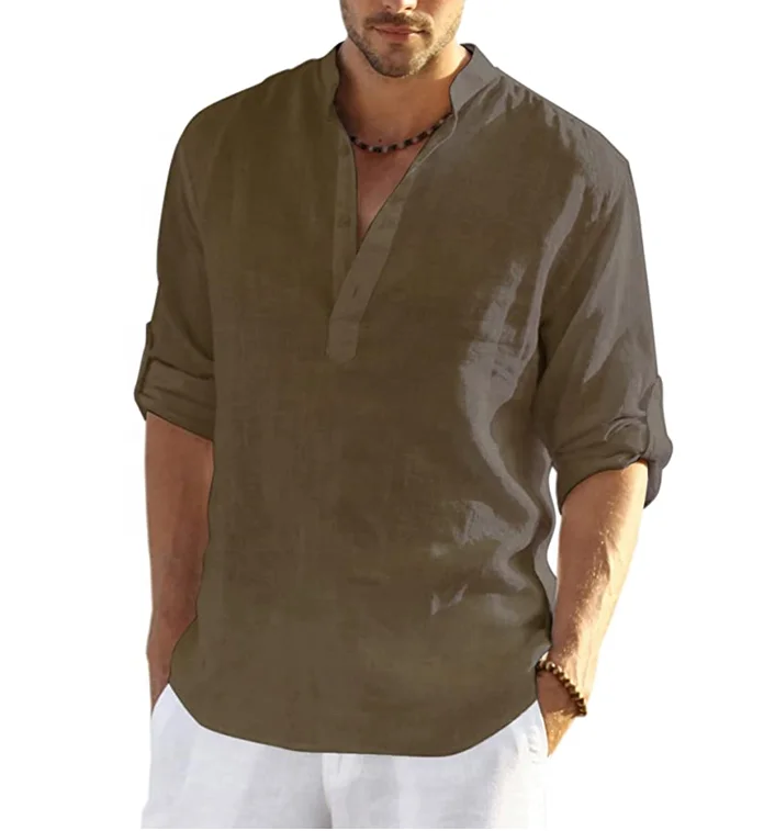 Hippie linen shirt Clearance