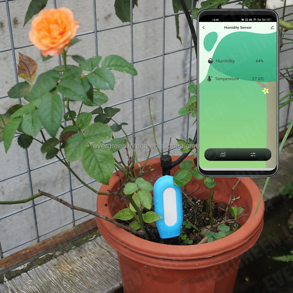 Home Garden Irrigation System Tuya Smart Bluetooth Soil Moisture Humidity Sensor Buy Flow Pot