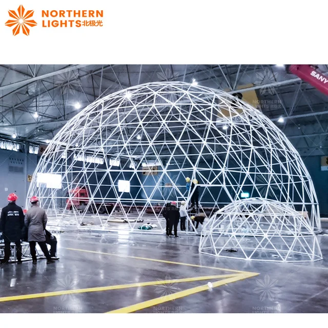 Northern Lights Customized Made 360 Degree Dome Tent Projector Screen Projection Domes