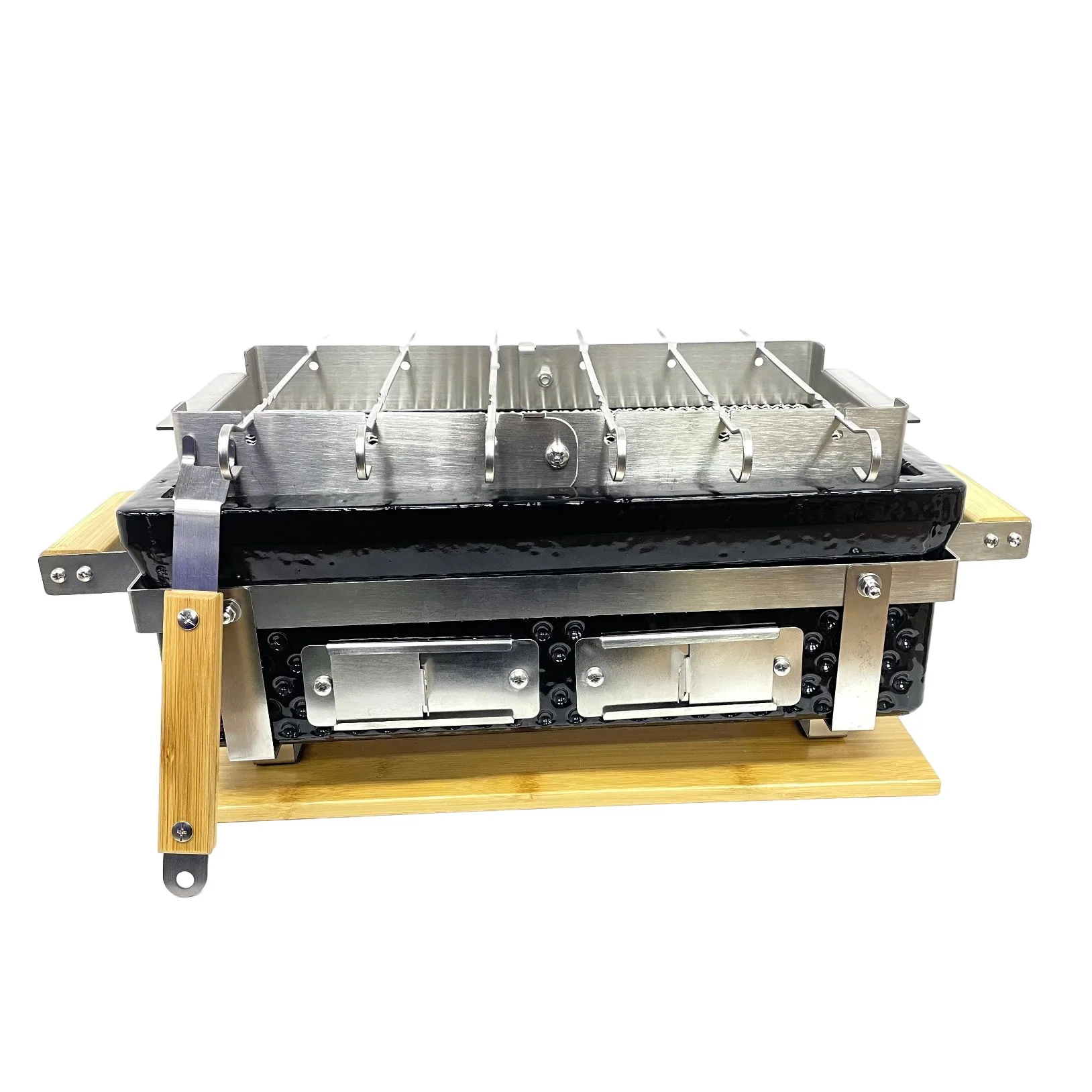 Ceramic Japanese BBQ Skewers Teppanyaki 2-IN-1 Grill