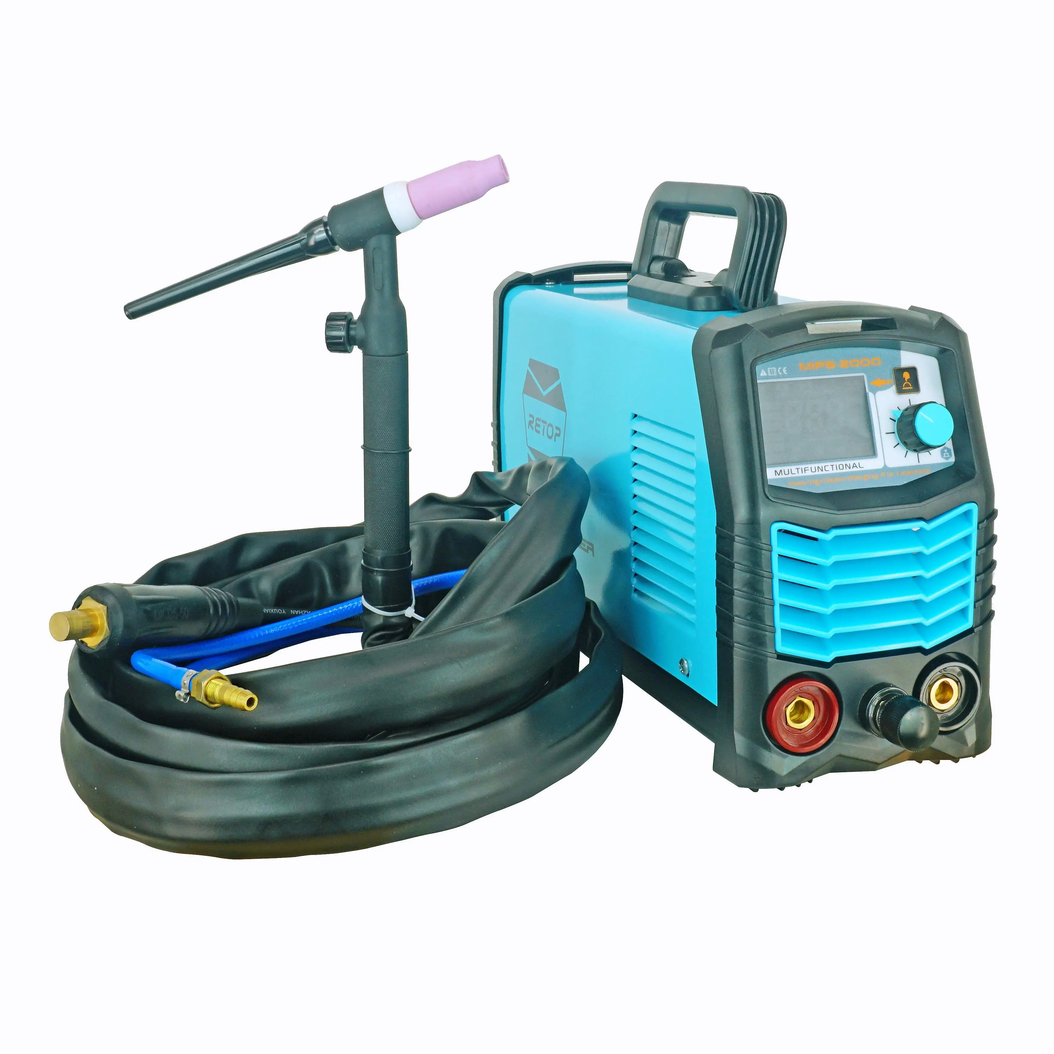 RETOP Inverter Manual Metal Arc Welder High Efficient MMA Welding Machine with Battery Charging Function