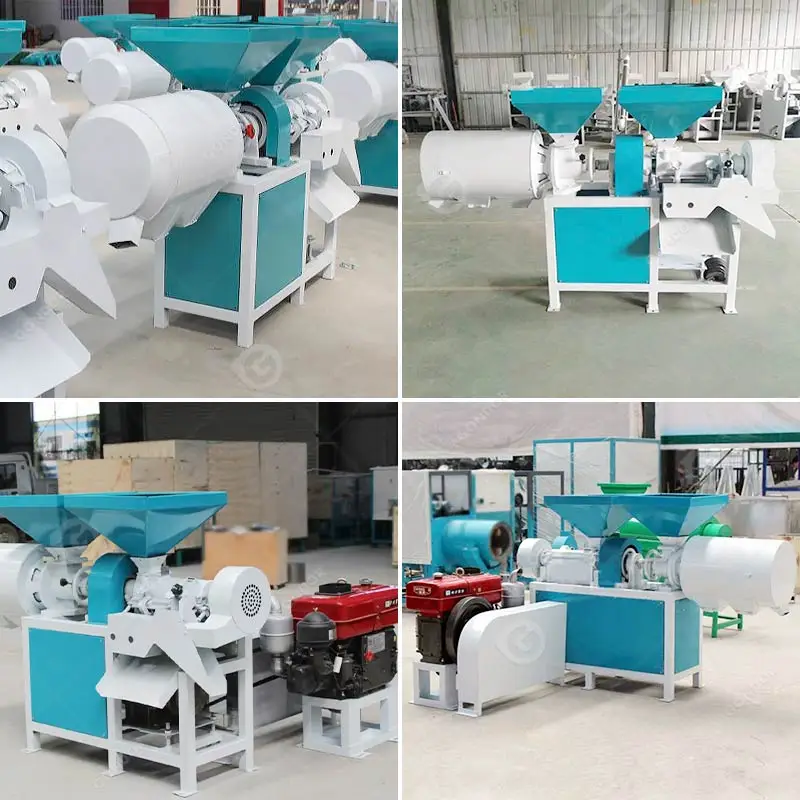 Flour Mill Process Cornmeal Germ Remove Maize Peel and Corn