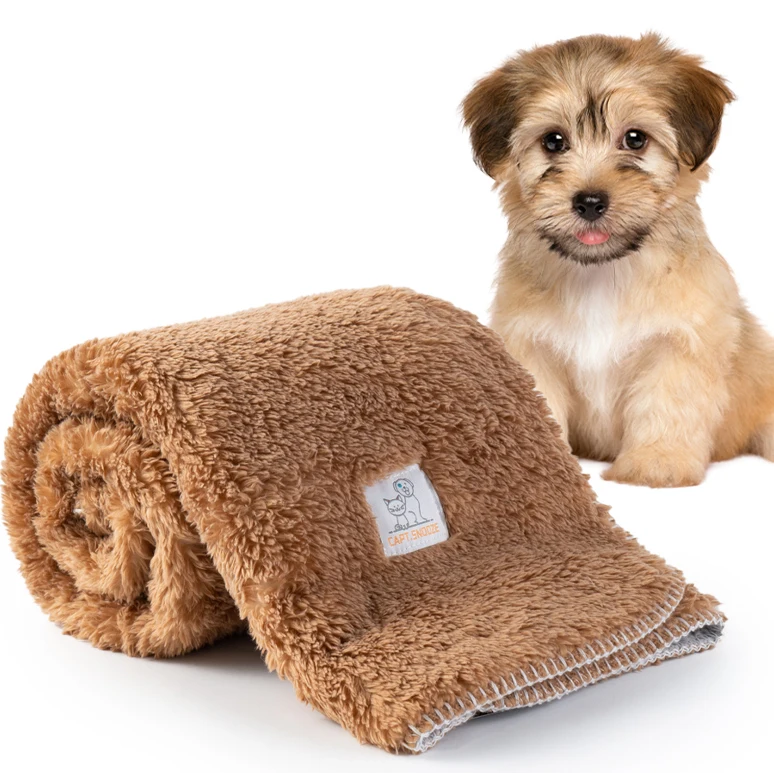 Anjing Fleece Blanket For Dog Cat Blanket Fluffy Pet Blanket