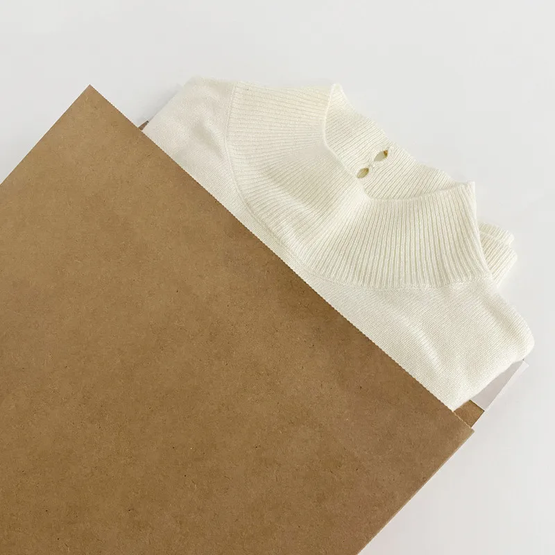 Eco Friendly Custom Kraft Paper Envelope Shipping Packaging Gusset Bag
