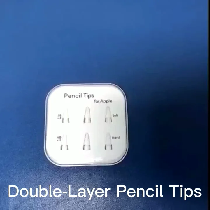 Double Layered Soft Hard Stylus Touch Pen Tips 2b Hb Rubber Replacement ...