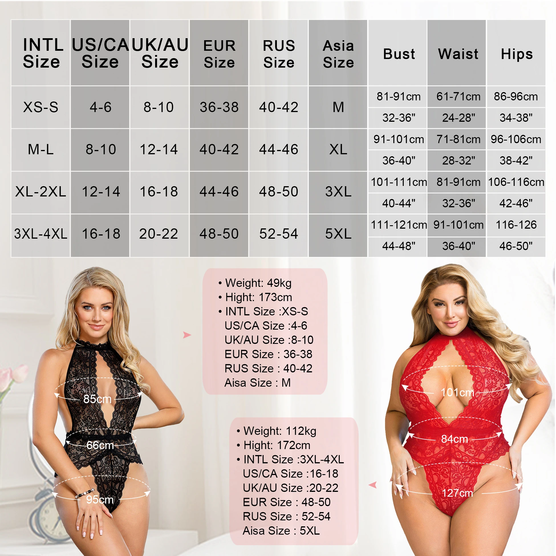 Adult Mature Women Sexy Net Stockings Open Crotch One Piece Babydoll Teddy Sexy Open Big Breast Lingerie Decorated With Lace