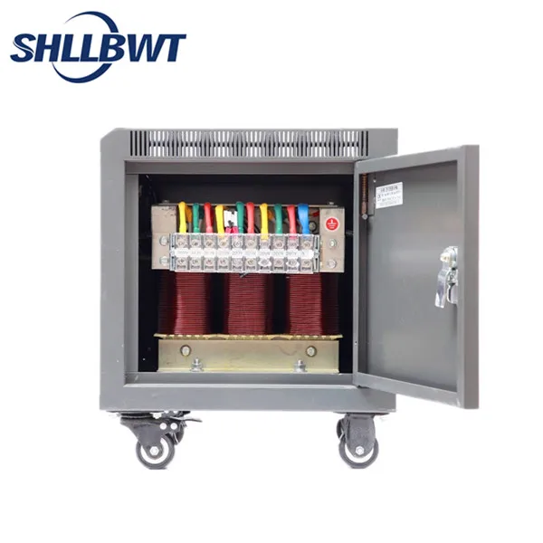 Factory Selling Dry Type Isolation Transformer 10KVA 3 Phase Step up Transformer 208V 220V to 380V 480V